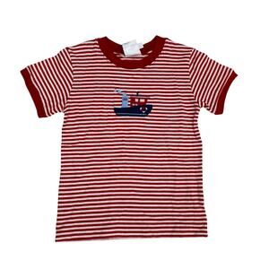 NWT Little English Size 6 Tugboat Hearts TShirt